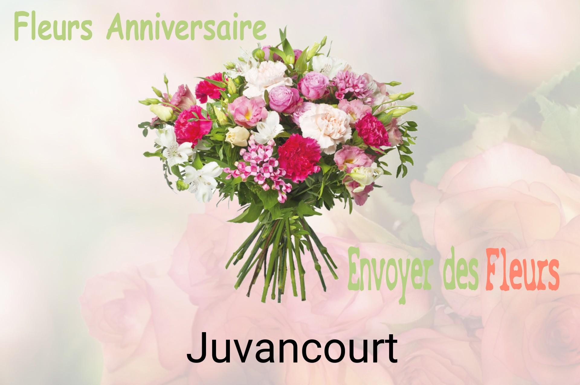 Bouquet de fleurs d’anniversaire livré à Juvancourt